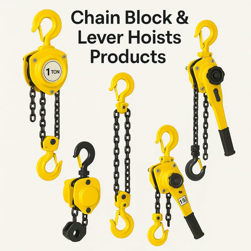 Chain Block & Lever Hoists Products 1