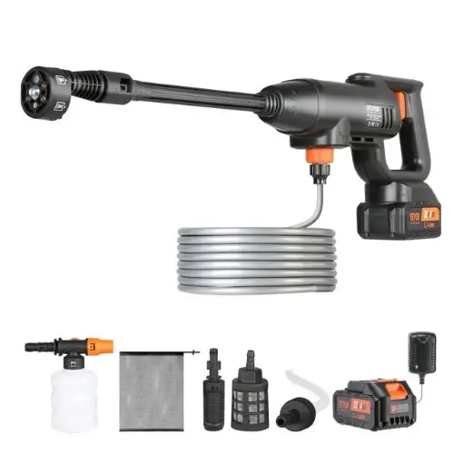 Cordless Pressure Washer  580-Psi 1.1 Gpm Portable Power Cleaner 1