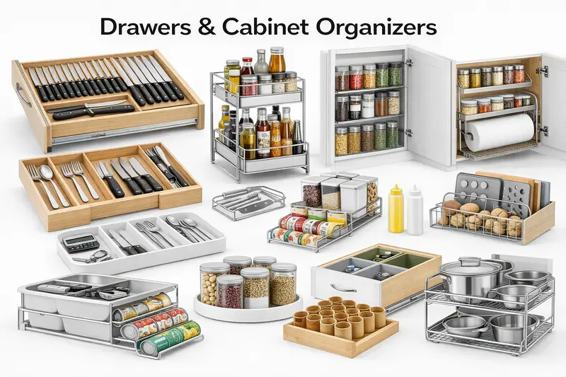 Drawers & Cabinet Organizers 1