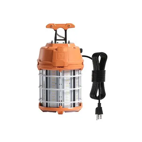 Durable 100W Led High Brightness Temporary Construction Site Work Light 14,400 Lumens 5000K Daylight 1