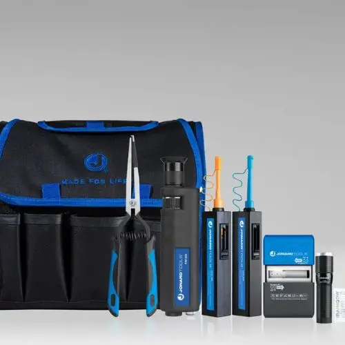 Fiber Optic Connector Cleaning And Inspection Kit (With 200X Microscope) Tk-188 1