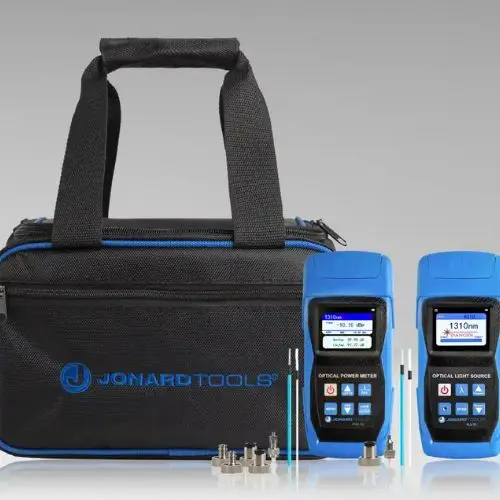Fiber Power Meter With Data Storage And Sm/Mm Optical Light Source Kit Fpl-5555 1