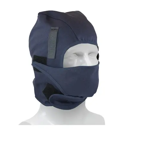 Flame-Resistant Winter Head Liner One Size Cotton Twill With Polyester Fleece Lining 1