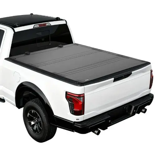 Hard Tri‑Fold Tonneau Cover For 2019‑2025 Chevy/Gmc Silverado/Sierra 1500 5.8 Ft Bed (With Multipro/Flex Tailgate) 1