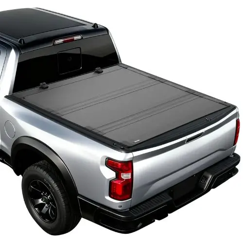 Hard Tri‑Fold Tonneau Cover For 2019‑2025 Dodge Ram 1500 5.6 Ft Bed 1
