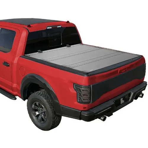 Hard Tri-Fold Tonneau Cover For 2022-2025 Ford Maverick 4.5 Ft Bed 1