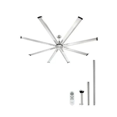 Heavy Duty 84 Inch Large Modern Ceiling Fan With Remote Control For Living Room & Patio 1