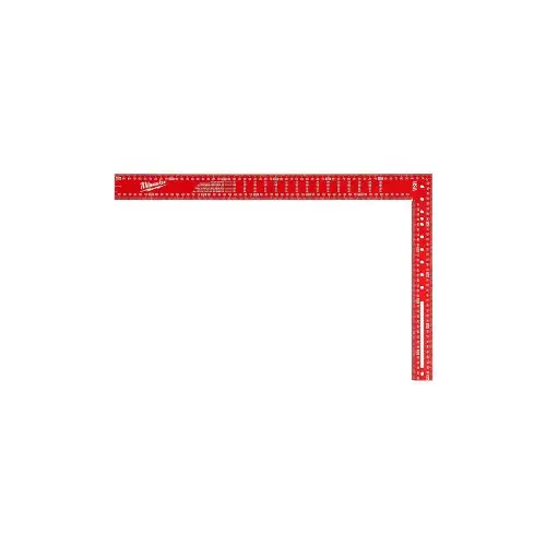 Heavy Duty Aluminum Framing And Marking Square Red Mlsq124 1