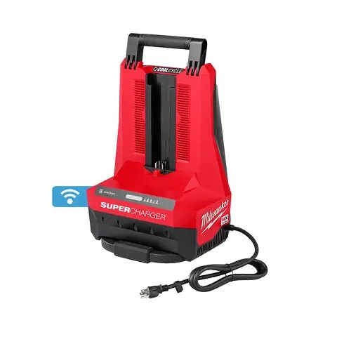 Heavy Duty Battery Super Charger For Batteries Red And Black Mxfsc 1
