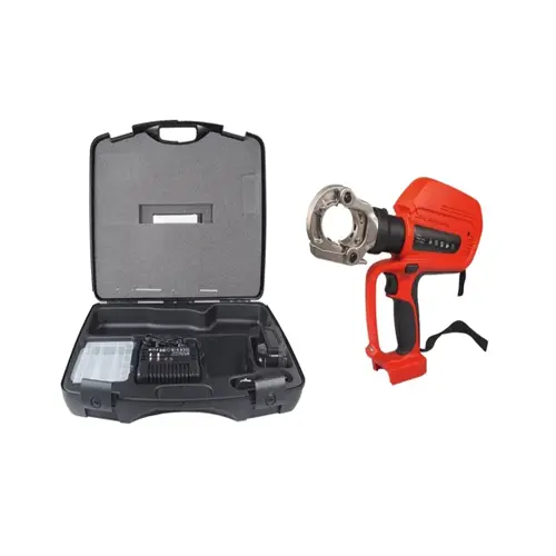 Heavy-Duty Hydraulic Crimping Tool With Case For Cable Termination 1