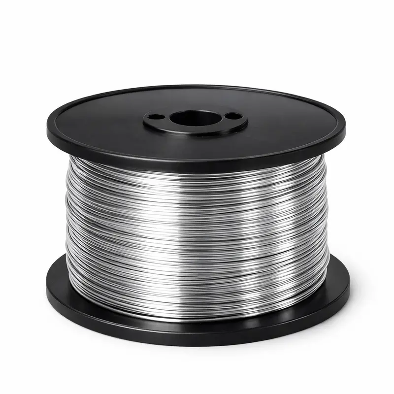 High-Quality 17Lb Bare Solid Aluminum Wire On Convenient Plastic Reel 1