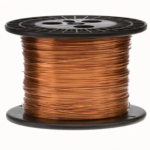 High-Quality 50Lb Bare Copper Wire On Plastic Reel 1