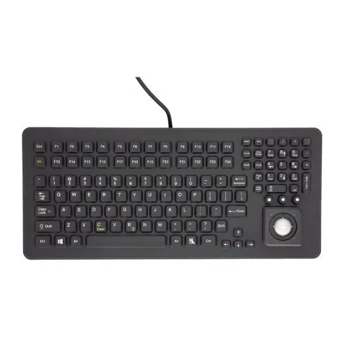Keyboard With Integrated Trackball Du-5K-Tb 1