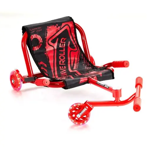Kids Ride-On Drift Scooter, Zig-Zag Motion Powered 132 Lb Capacity, Swing Steering, Indoor & Outdoor Toy For Ages 4+ 1