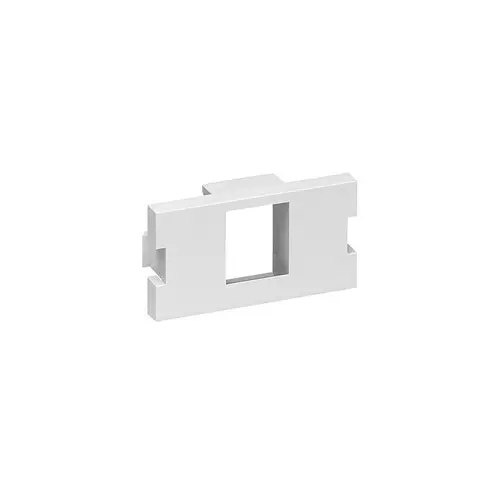 Leviton 1 Port Mos Quickport Adapter 1 Unit High White 41291-1Mw 1
