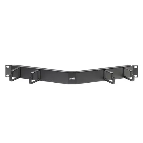 Leviton 1 Ru Angled Horizontal Patch Cord Organizer 49254-Lpm 1