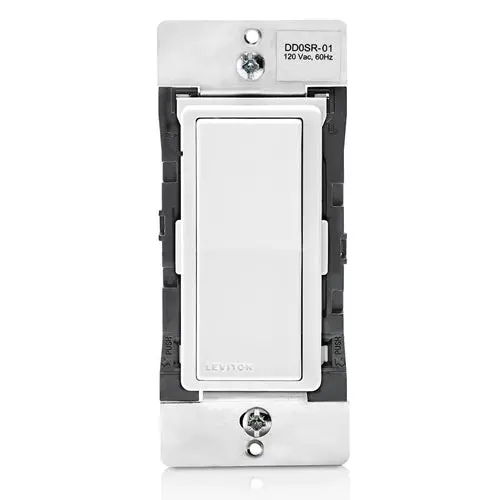 Leviton 120V 60Hz Decora Smart Switch Companion For Multi Location Switching Dd0sr-1Z 1