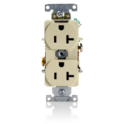 Leviton 125V Duplex Receptacle/Outlet 5352-I 1