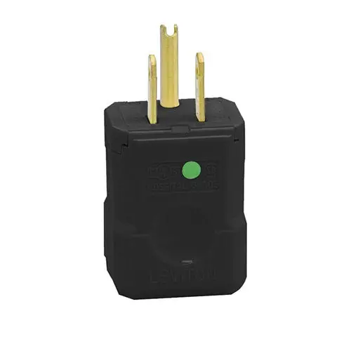 Leviton 15 Amp 125 Volt Straight Blade Plug 8256-Vb 1