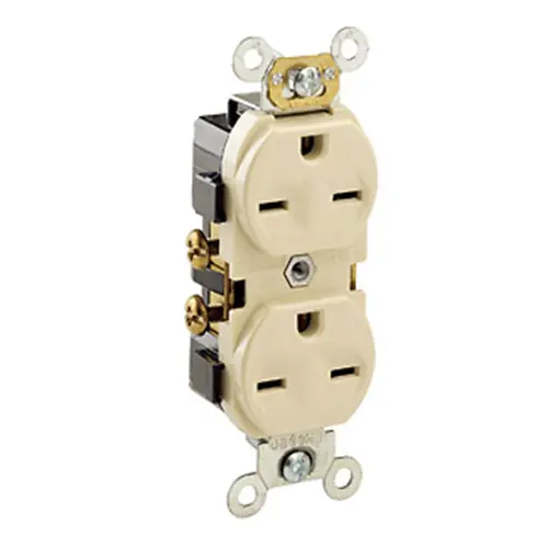 Leviton 15 Amp Duplex Receptacle/Outlet 5028-I 1