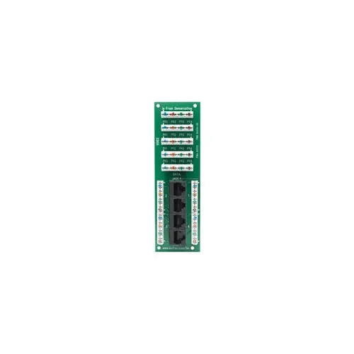 Leviton 1X4 Combo Phone And Data Board 47609-4Dp 1