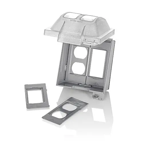 Leviton 2-Gang Extra Duty Weather-Resistant 5982-Ucl 1