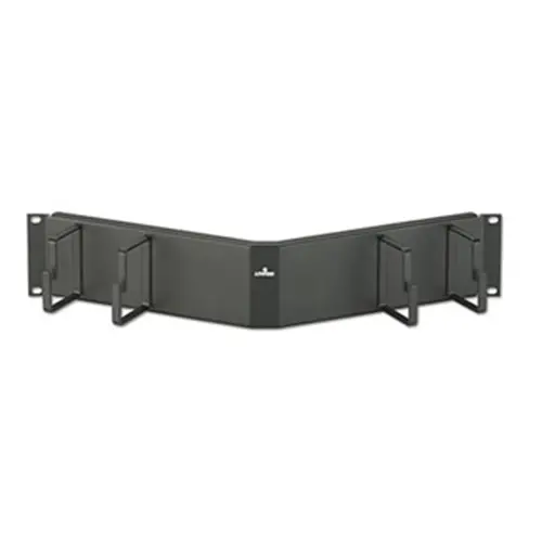 Leviton 2 Ru Angled Horizontal Patch Cord Organizer 49254-Bcm 1