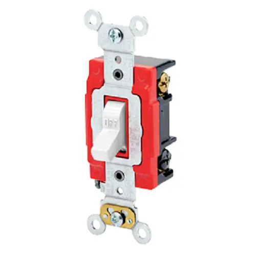 Leviton 20 Amp Toggle 3-Way Ac Quiet Switch 1223-2W 1