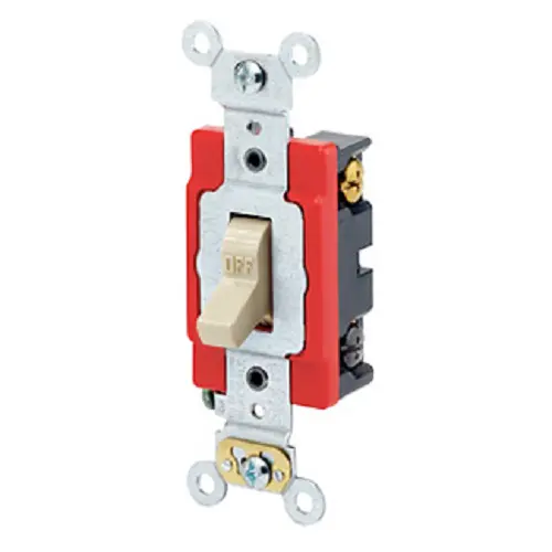 Leviton 20 Amp Toggle 4-Way Ac Quiet Switch 1224-2I 1
