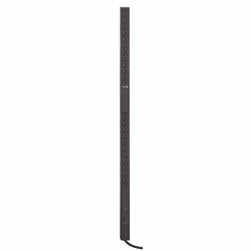 Leviton 20A 120V Unmetered Vertical Power Distribution Unit 24 Receptacle P1044-10L 1