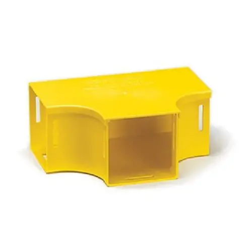 Leviton 2X2 Horizontal Tee With Cover Yellow S2hte-Tec 1