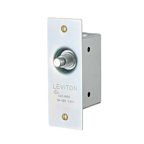 Leviton 3 Amp 1 Pole Commercial Grade Jamb Box 1865 1