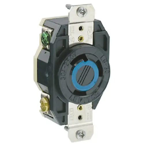 Leviton 30 Amp Nema L6-30R Flush Mount Locking Receptacle 2620 1