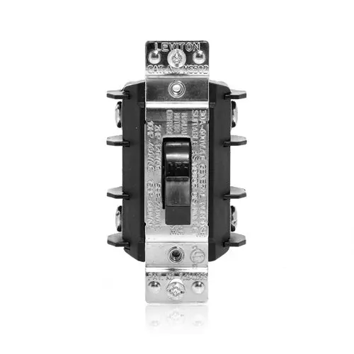 Leviton 30A 600V Manual Motor Controller Black Ms302-Ds 1