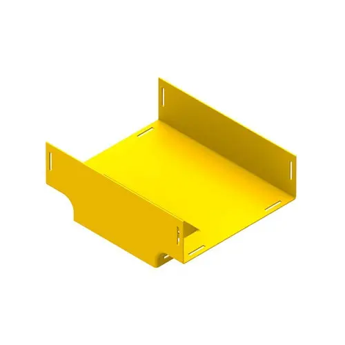 Leviton 4X12 Vertical Tee Without Cover Yellow Swvte-Tee 1