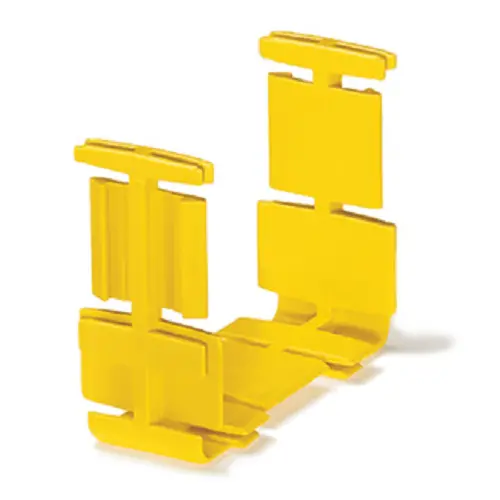 Leviton 4X4 Fiber Raceway Joiner Yellow S4jnr-Slt 1