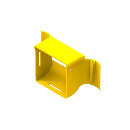 Leviton 4X4 Outlet Trumpet Yellow S4trm-Trm 1