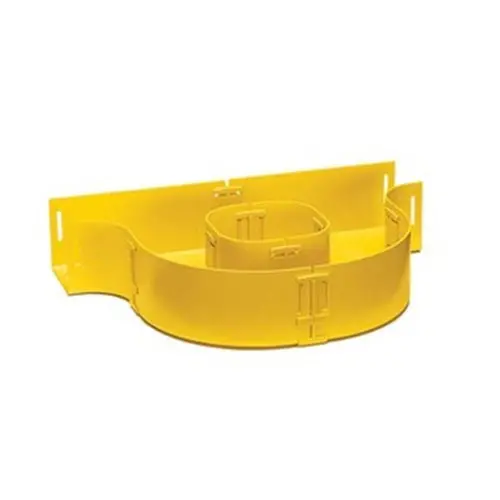 Leviton 4X8 Fiber Storage Loop Inline Yellow S8fsl-Inl 1