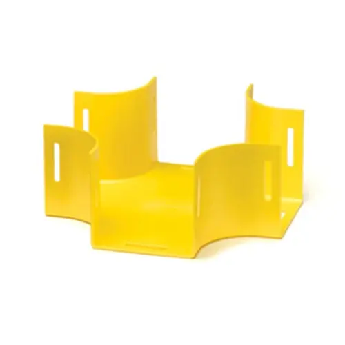 Leviton 4X8 Horizontal Cross Without Cover Yellow S8hcr-Hcr 1