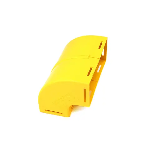 Leviton 4X8 Vertical Elbow 90 Deg Enclosed Yellow S8vel-9Ud 1