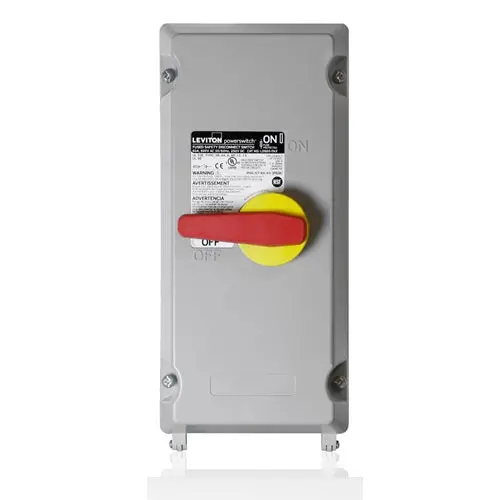 Leviton 60A 600V Powerswitch Safety Disconnect Switch Lds60-Fax 1