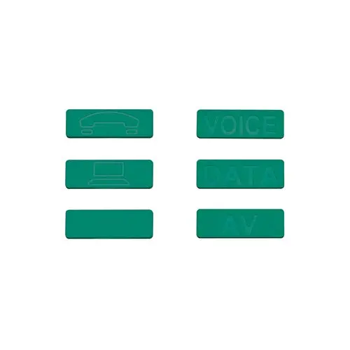 Leviton Atlas-X1 Bulk Icons Green Icons-Icv (Pack Of 72) 1