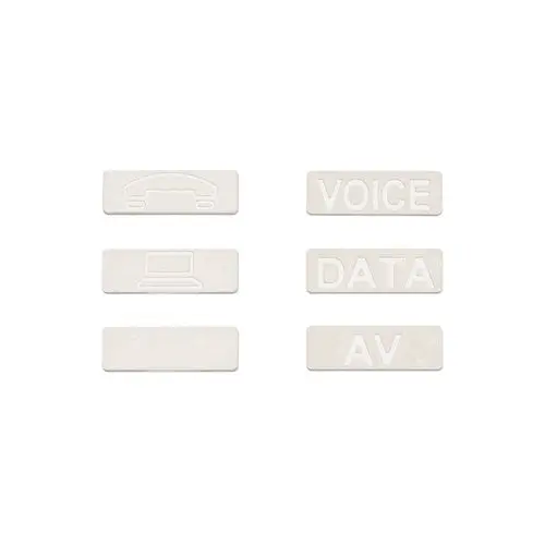 Leviton Atlas-X1 Bulk Icons Light Almond Icons-Ict (Pack Of 72) 1