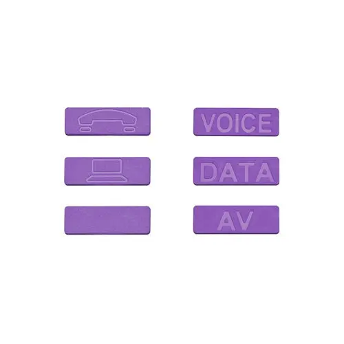 Leviton Atlas-X1 Bulk Icons Purple Icons-Icp (Pack Of 72) 1