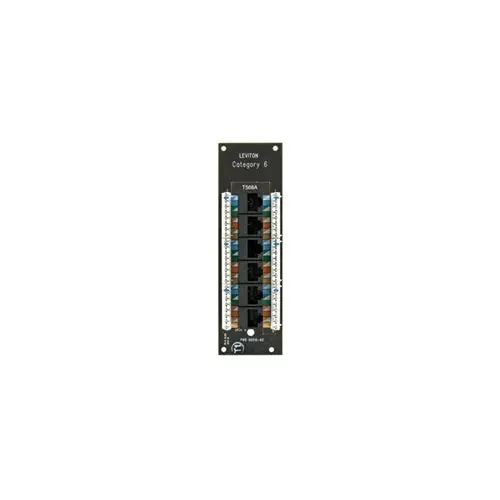 Leviton Cat 6 Voice & Data Expansion Board 47611-C6 1