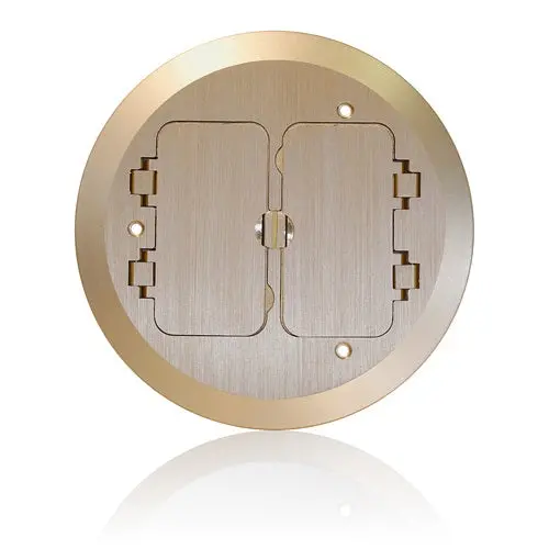 Leviton Concrete Floor Box Cover Plate Fbc2f-B 1