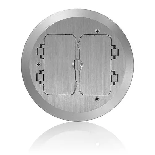 Leviton Cover Plate For Concrete Floor Box System Fbc2f-N 1