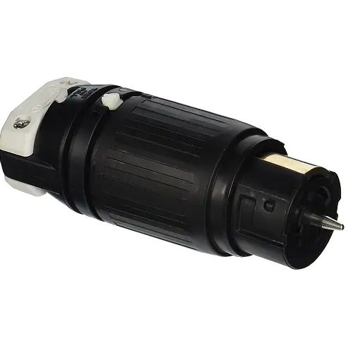 Leviton Cs6364c 3P 4W 50Amp 125/250V California Style Industrial Grade Locking Connector 1