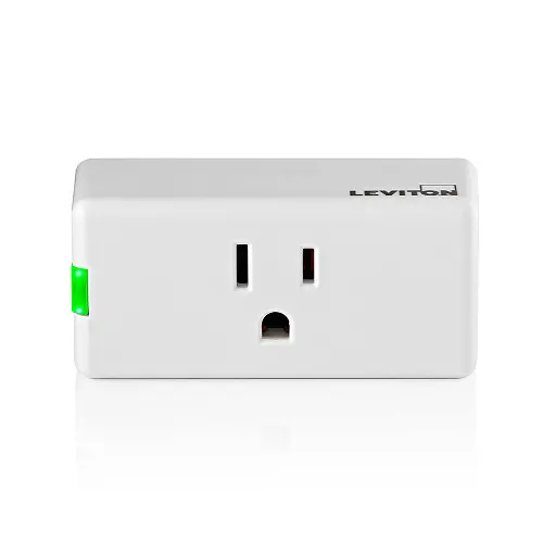 Leviton Decora Smart Wi Fi Mini Plug In Switch White D215p-1Bw 1
