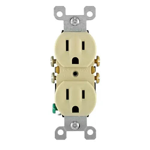 Leviton Duplex Outlet/Receptacle Grounding Contractor Pack 5320-Icp 1
